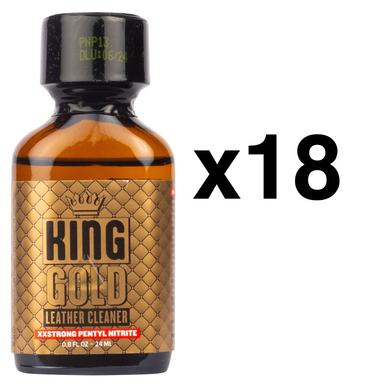 BGP Leather Cleaner KING GOLD PENTYL 24ml x18